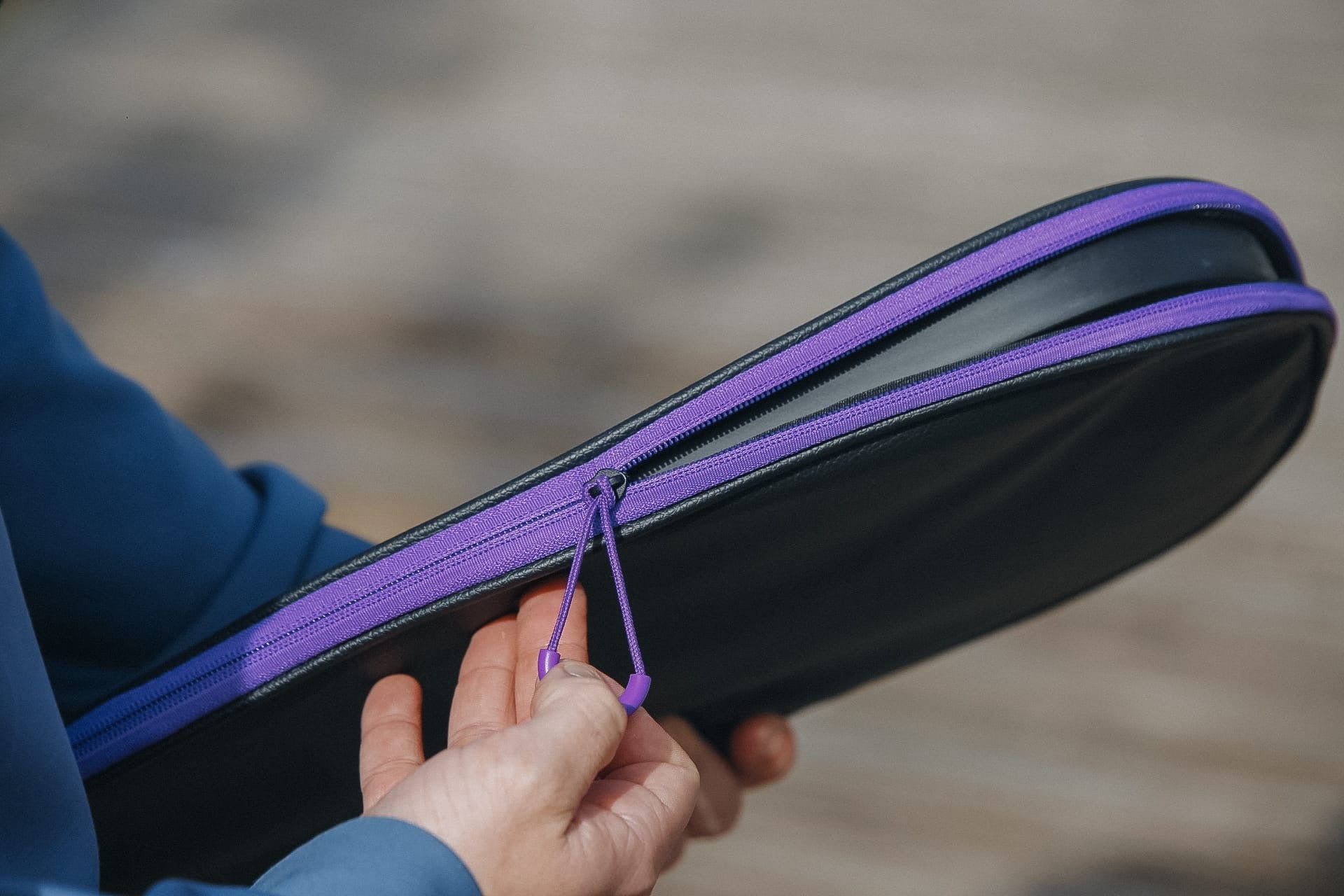 Team Pickleball Store Premium Faux Leather Paddle Case - The Pickleball Store