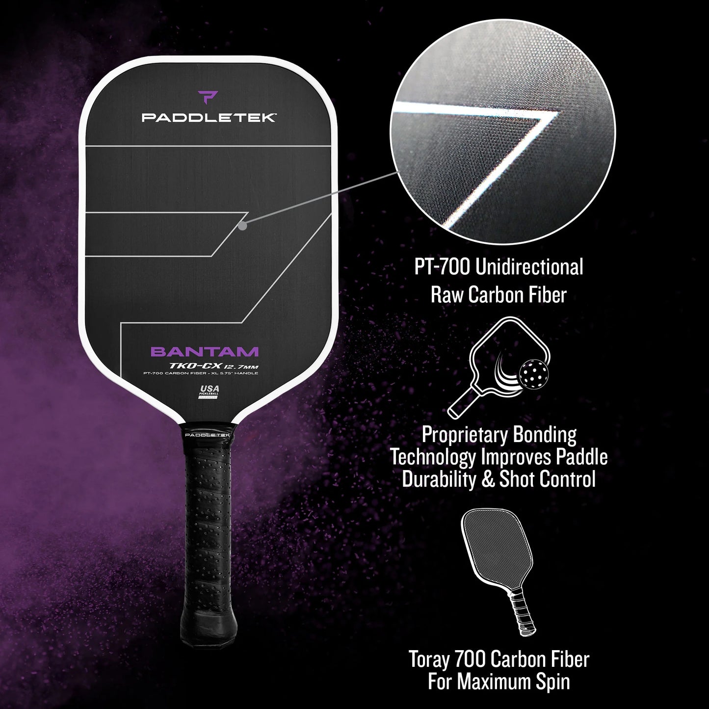 Bantam TKO-CX 12.7 - The Pickleball Store