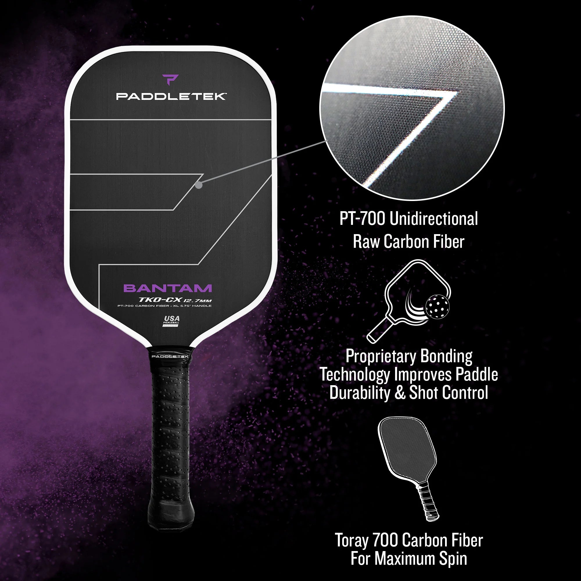 Bantam TKO-CX 12.7 - The Pickleball Store