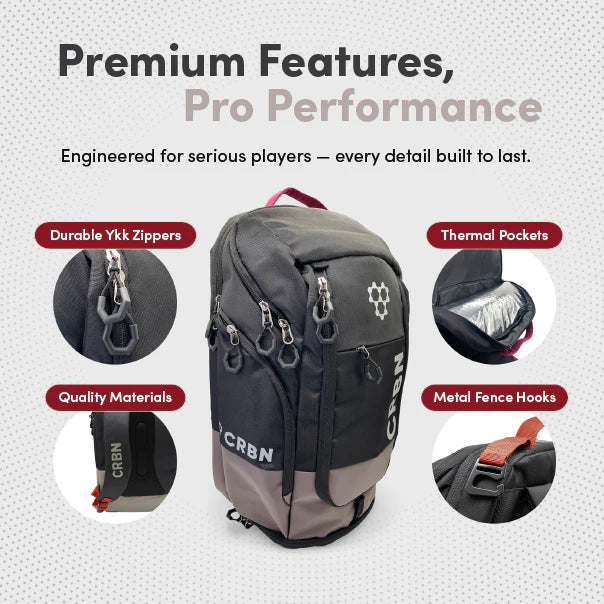 CRBN Pro Team Backpack - The Pickleball Store