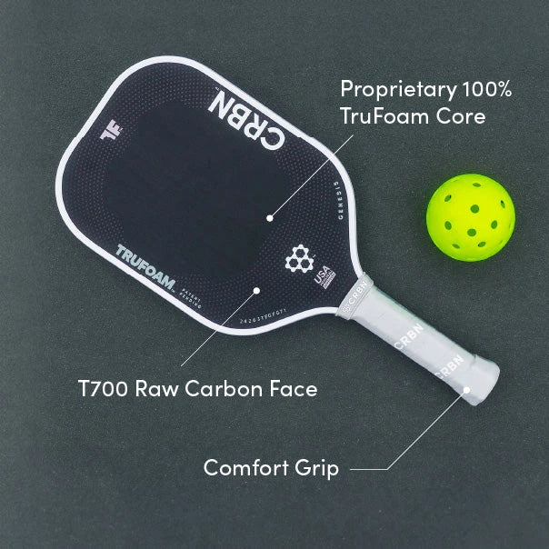 CRBN⁴ TruFoam Genesis (Hybrid, AeroCurve) - The Pickleball Store