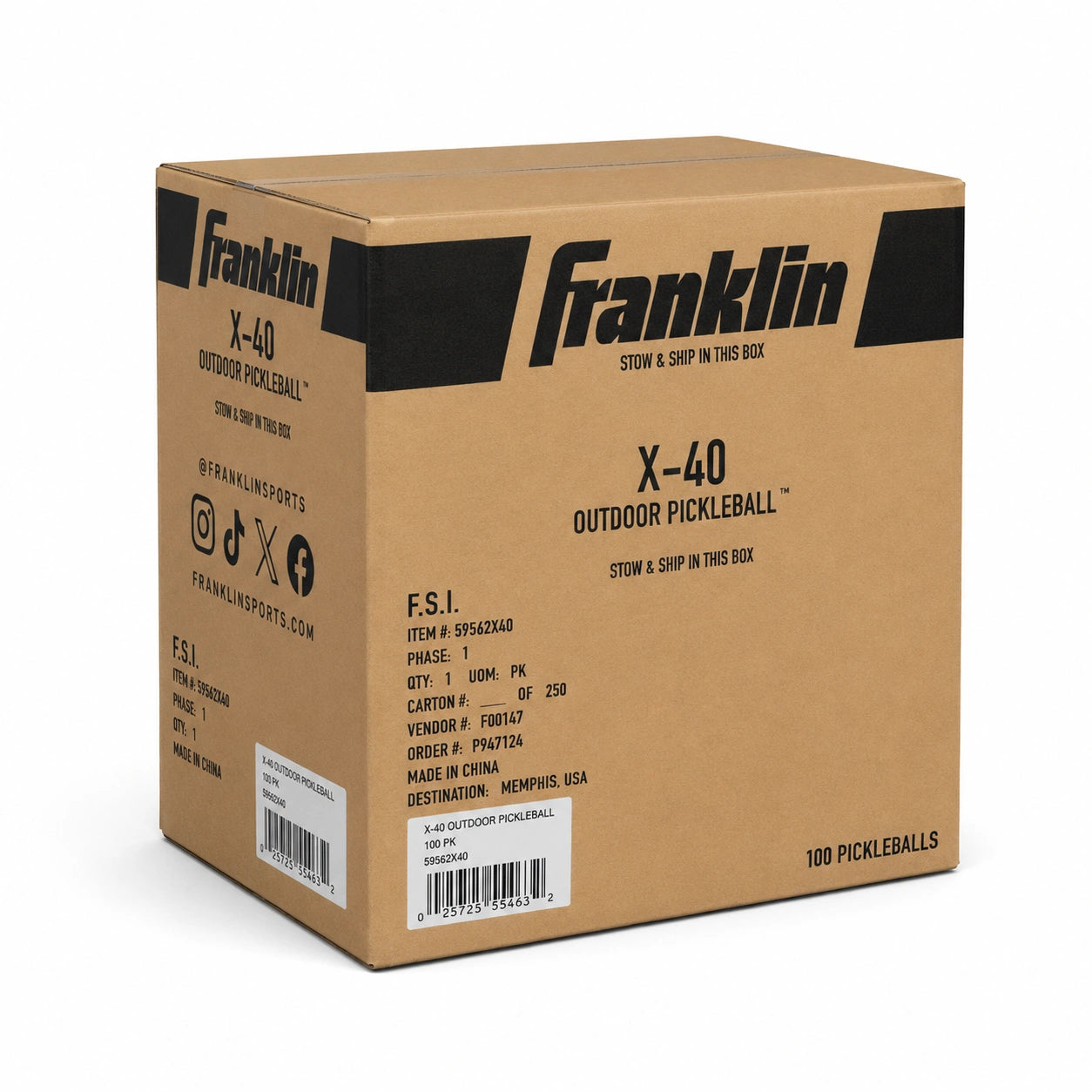 Franklin X40 Outdoor Balls
