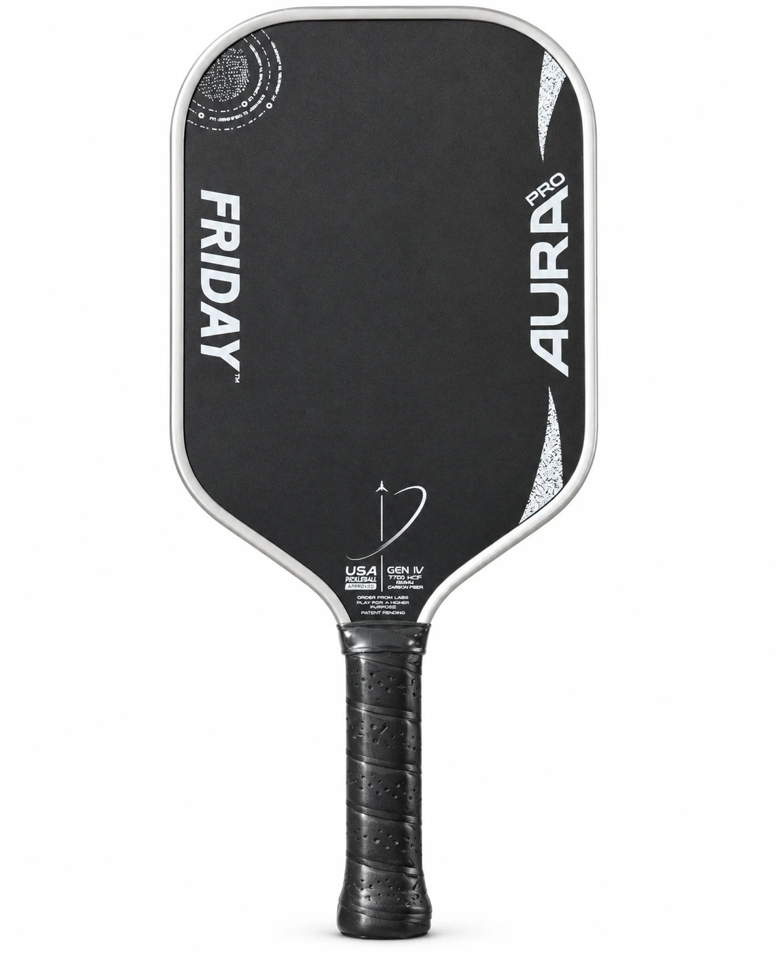 Friday Aura Pro Metallic Limited Edition Pickleball Paddle - Elongated - The Pickleball Store