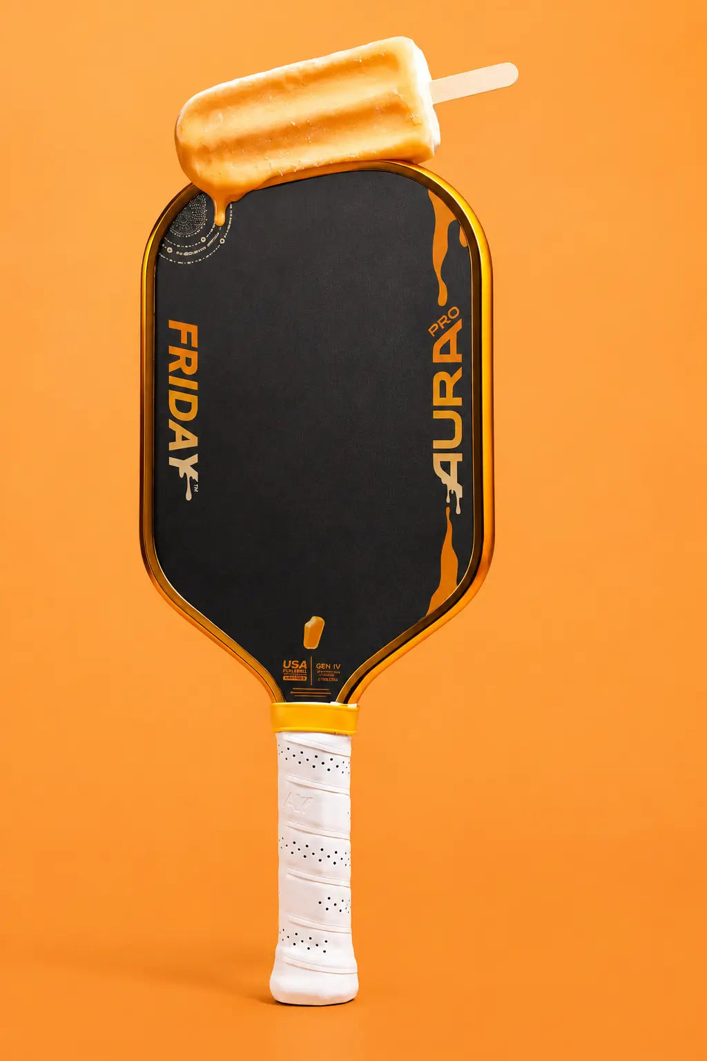 Friday Aura Pro Metallic Limited Edition Pickleball Paddle - Elongated - The Pickleball Store