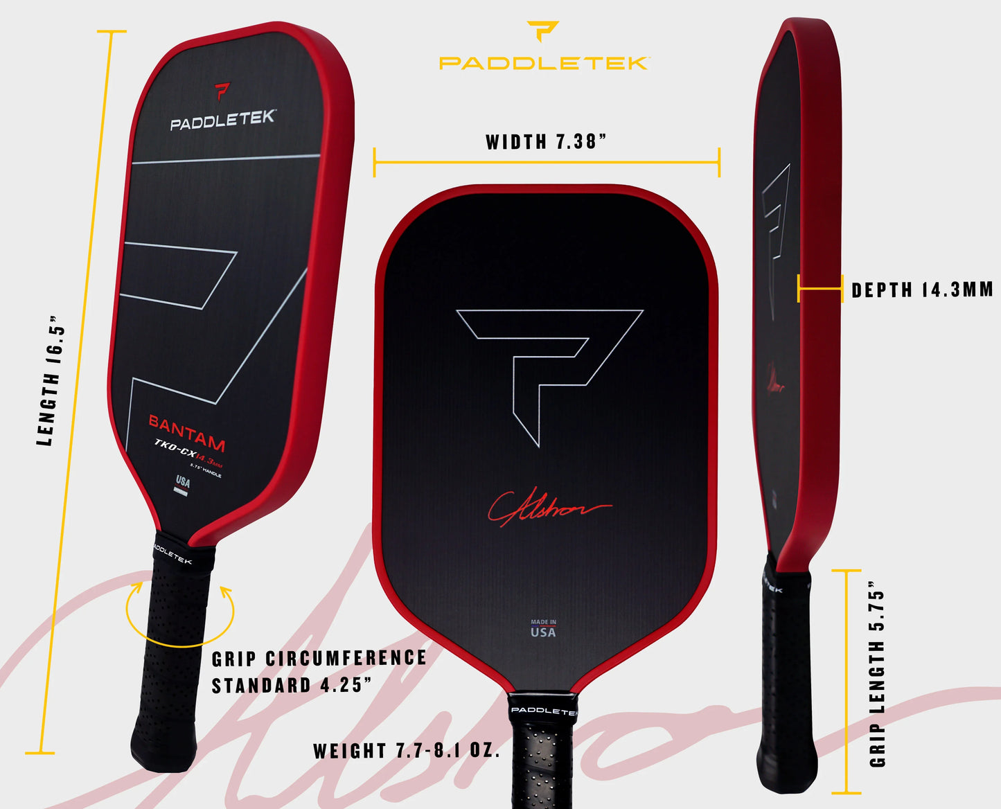 Bantam TKO-CX 14.3 - The Pickleball Store