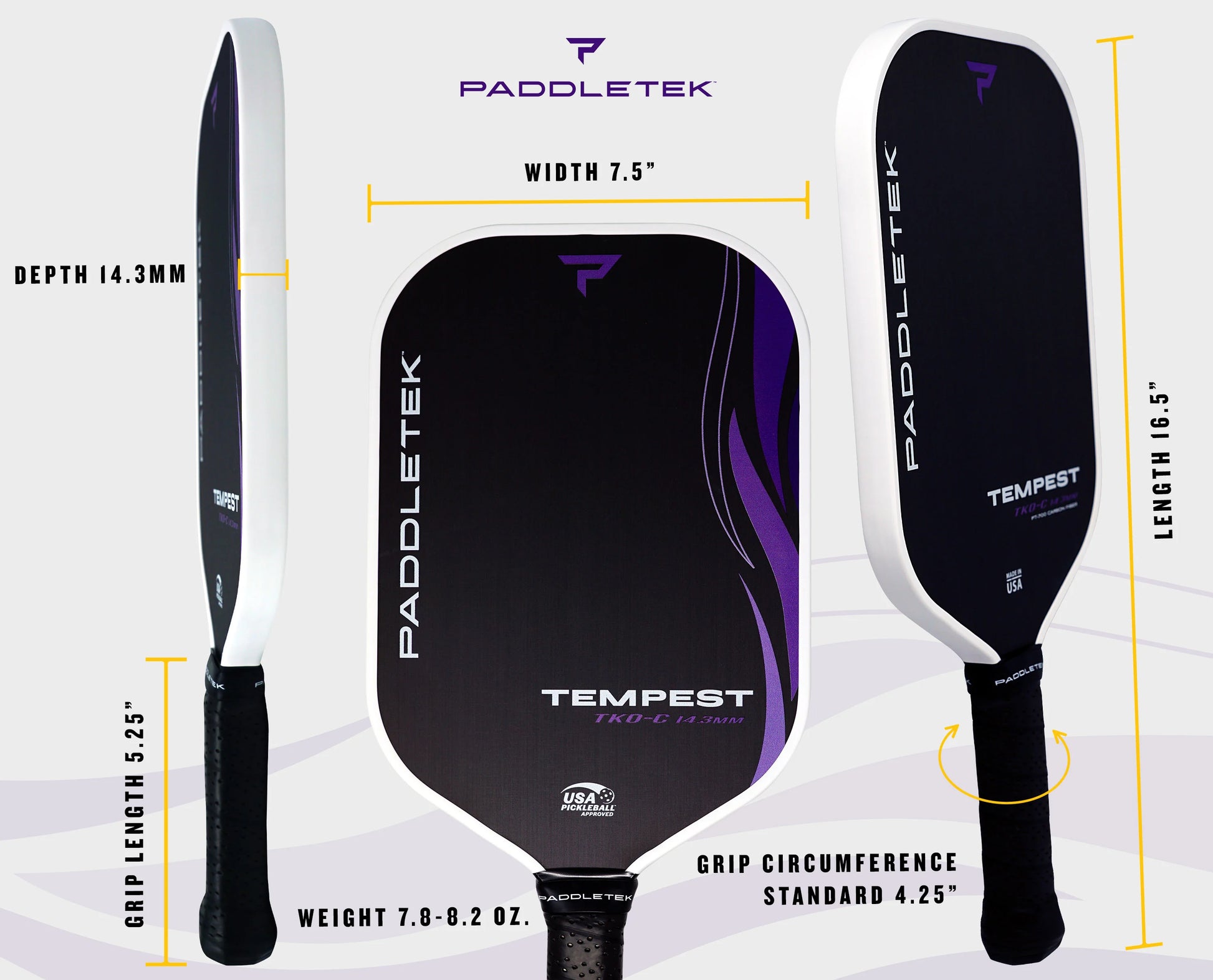 Tempest TKO-C - The Pickleball Store