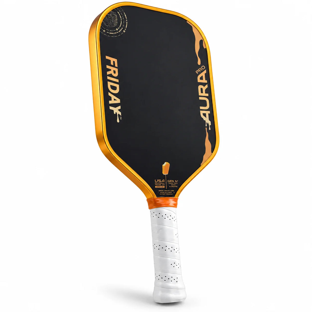 Friday Aura Pro Metallic Limited Edition Pickleball Paddle - Elongated - The Pickleball Store