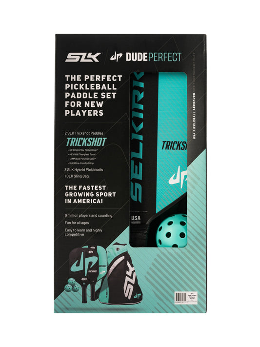 SLK by Selkirk x Dude Perfect - Trickshot Pickleball Bundle - The Pickleball Store