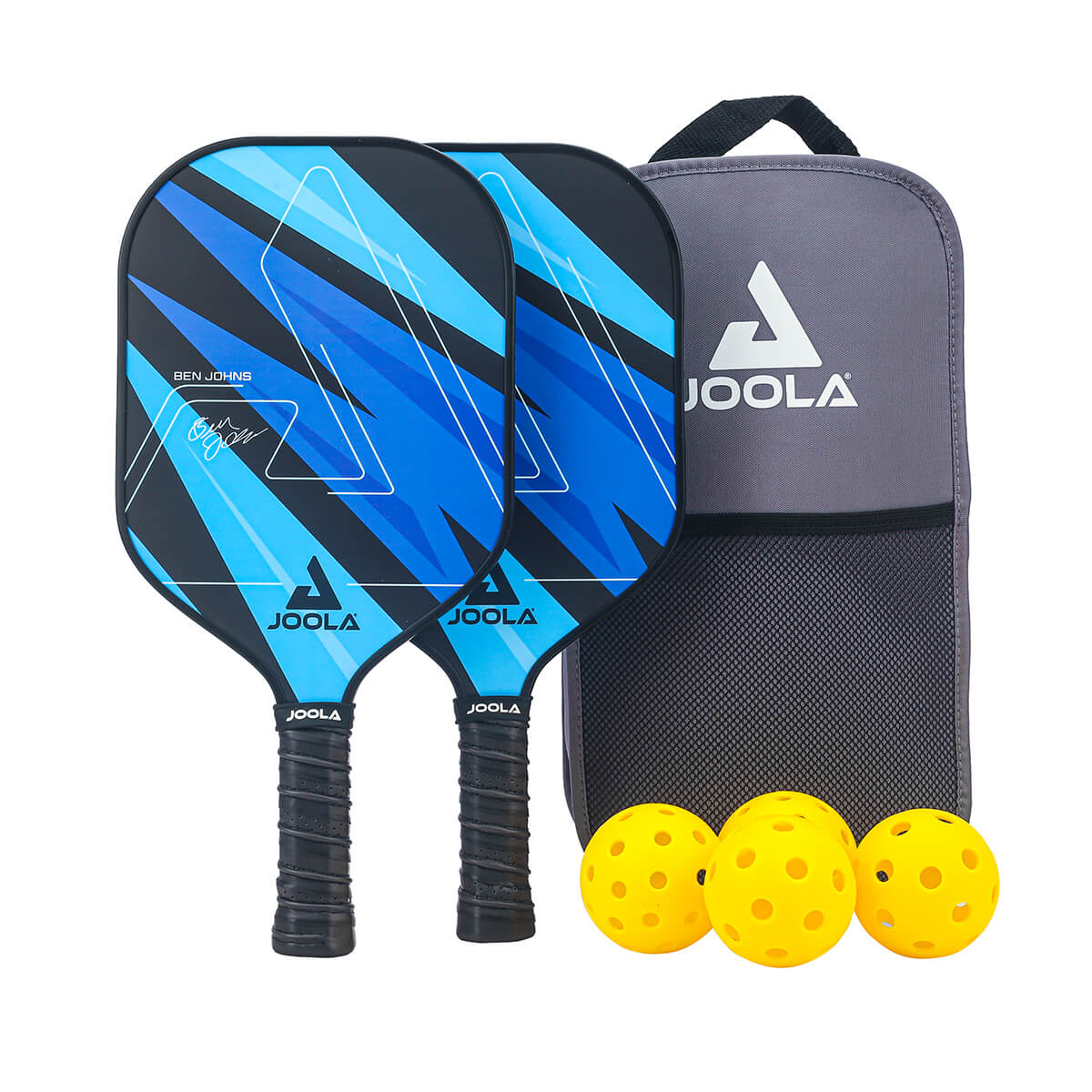 JOOLA Ben Johns Blue Lightning Pickleball Paddle Set - The Pickleball Store