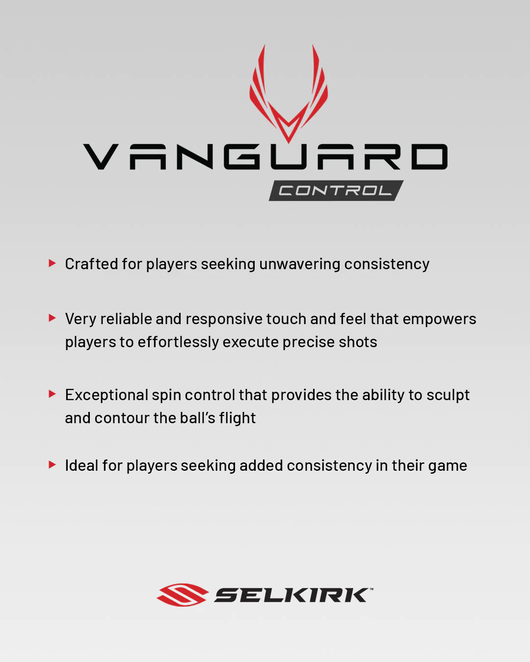 Vanguard Control Invikta - The Pickleball Store
