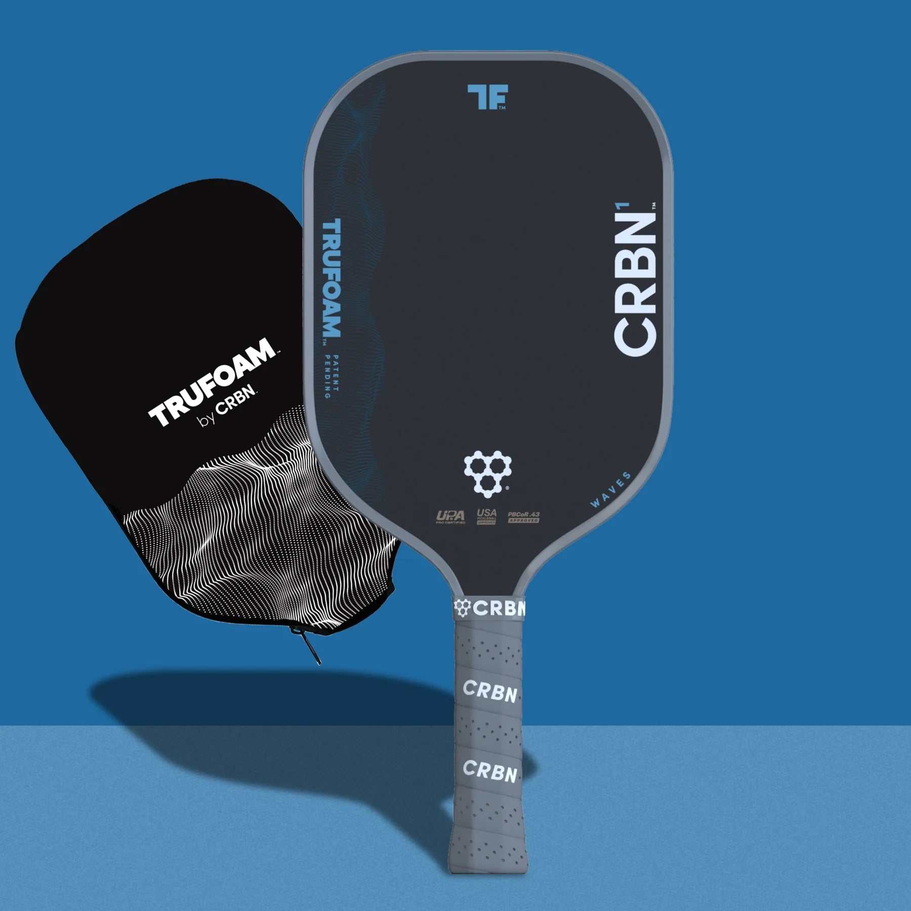 CRBN¹ TruFoam Waves (Elongated, Long Handle) - The Pickleball Store