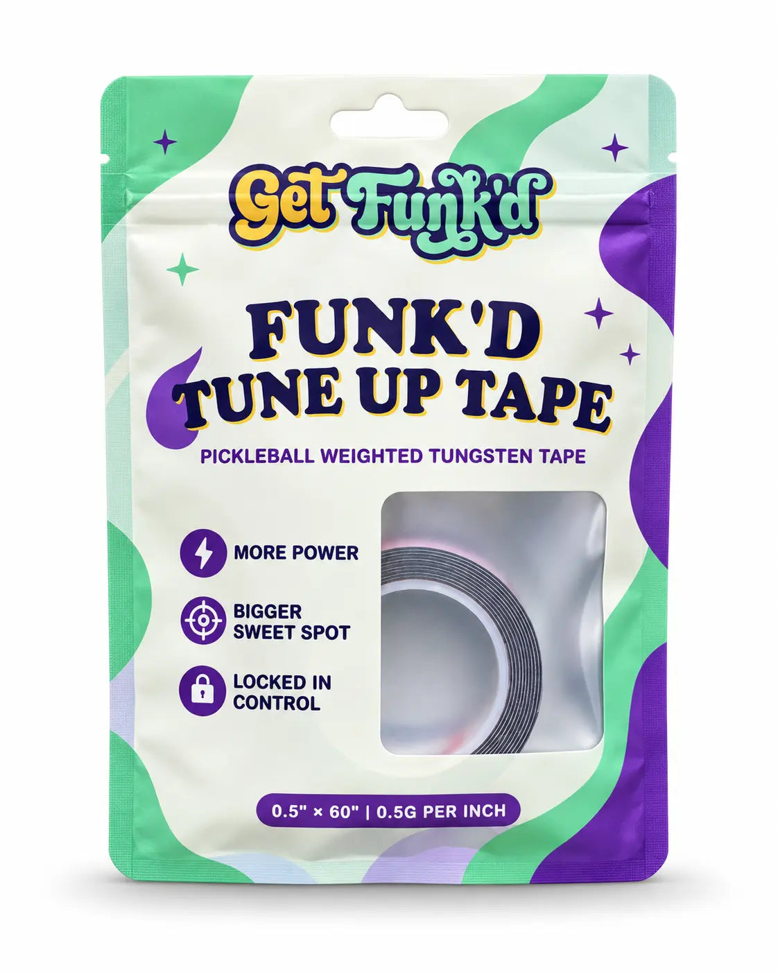 Get Funk’d Pickleball Tune Up Tungsten Tape