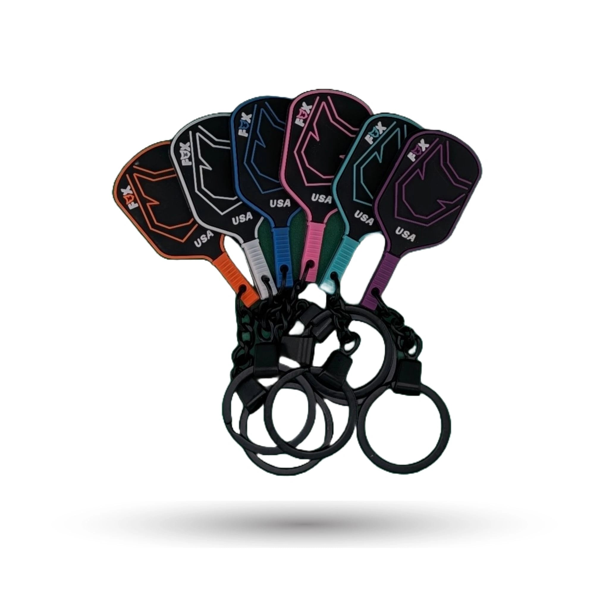 Fox Pickleball Keyring - The Pickleball Store