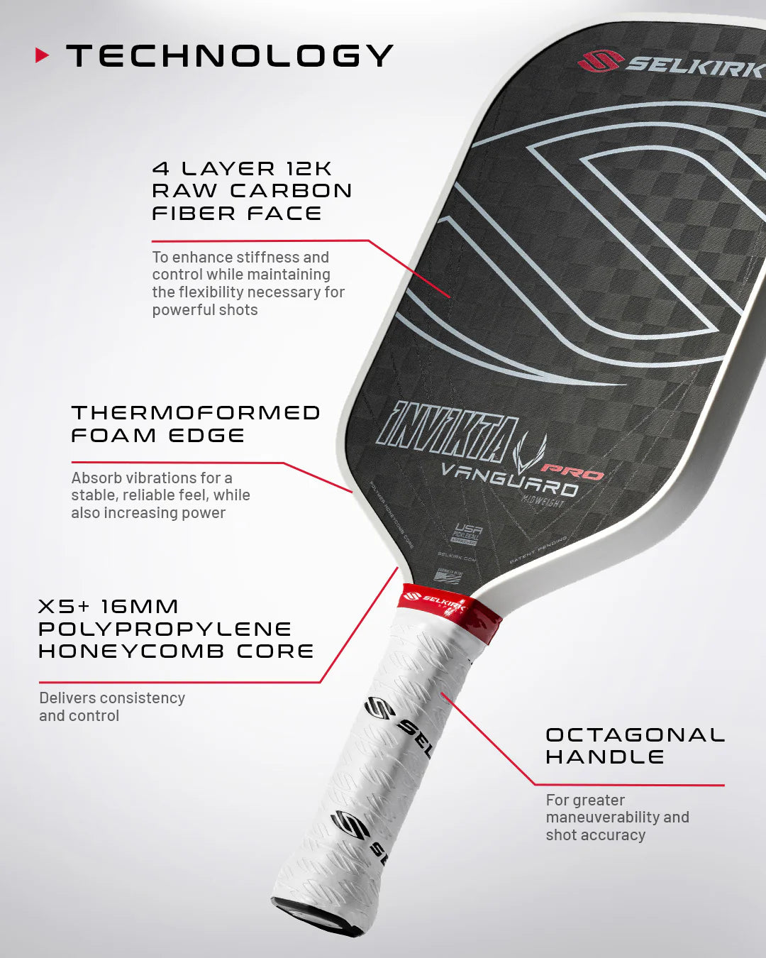 Vanguard Pro Epic - The Pickleball Store