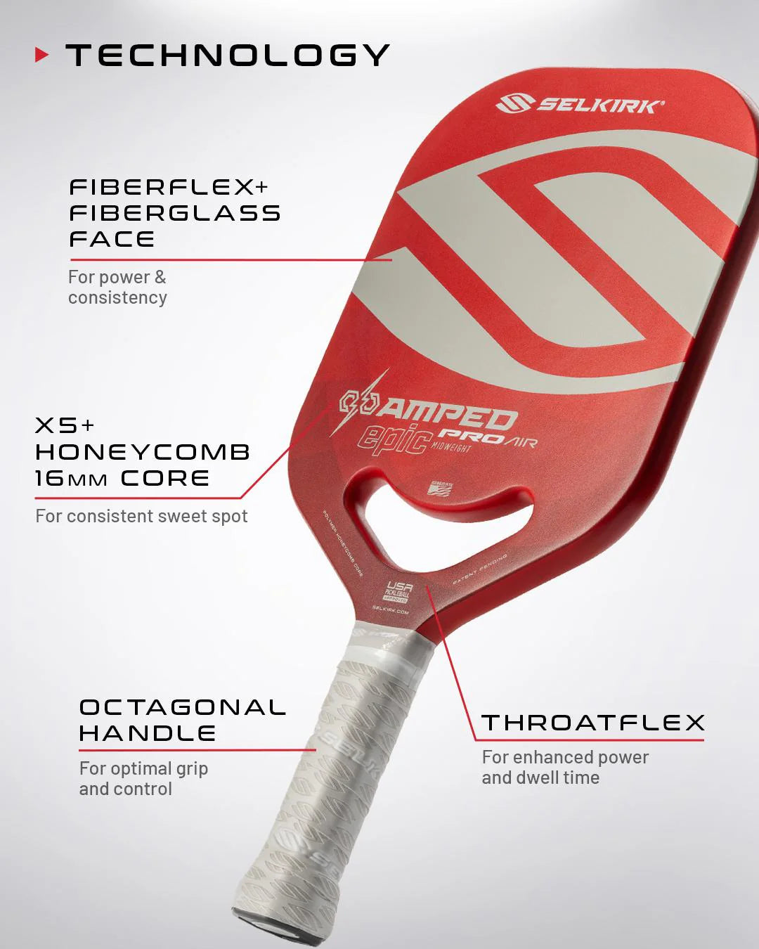 Amped Pro - The Pickleball Store